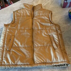 Vici Gold Puffer Vest